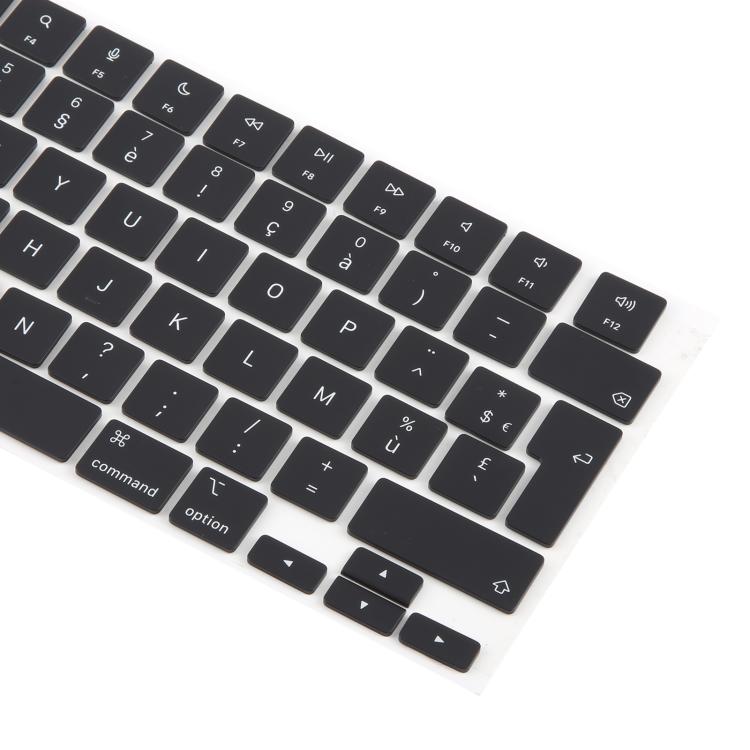 For MacBook A2442 A2485 A2779 A2780 A2991 A2992 A2918 10pcs UK Big Enter Version Keycaps, Language:French - Keyboard by buy2fix | Online Shopping UK | buy2fix