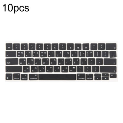 For MacBook A2251 A2289 A2238 A2338 10pcs US Small Enter Version Keycaps, Language:Korean - Keyboard by buy2fix | Online Shopping UK | buy2fix