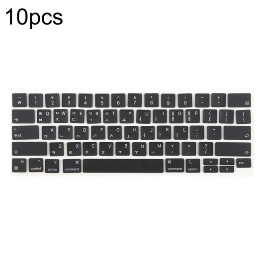 For MacBook A2251 A2289 A2238 A2338 10pcs US Small Enter Version Keycaps, Language:Korean - Keyboard by buy2fix | Online Shopping UK | buy2fix