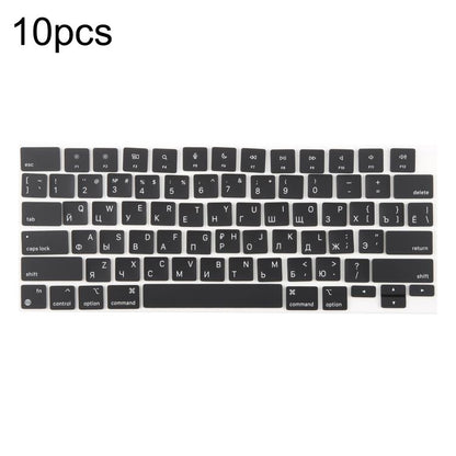 For MacBook A2442 A2485 A2779 A2780 A2991 A2992 A2918 10pcs US Small Enter Version Keycaps, Language:Russian - Keyboard by buy2fix | Online Shopping UK | buy2fix