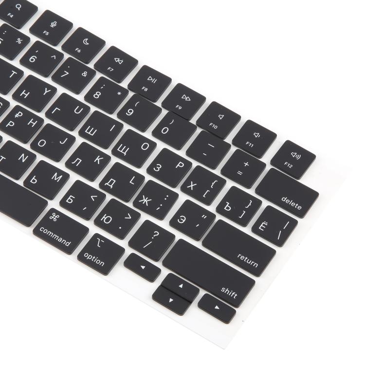 For MacBook A2442 A2485 A2779 A2780 A2991 A2992 A2918 10pcs US Small Enter Version Keycaps, Language:Russian - Keyboard by buy2fix | Online Shopping UK | buy2fix