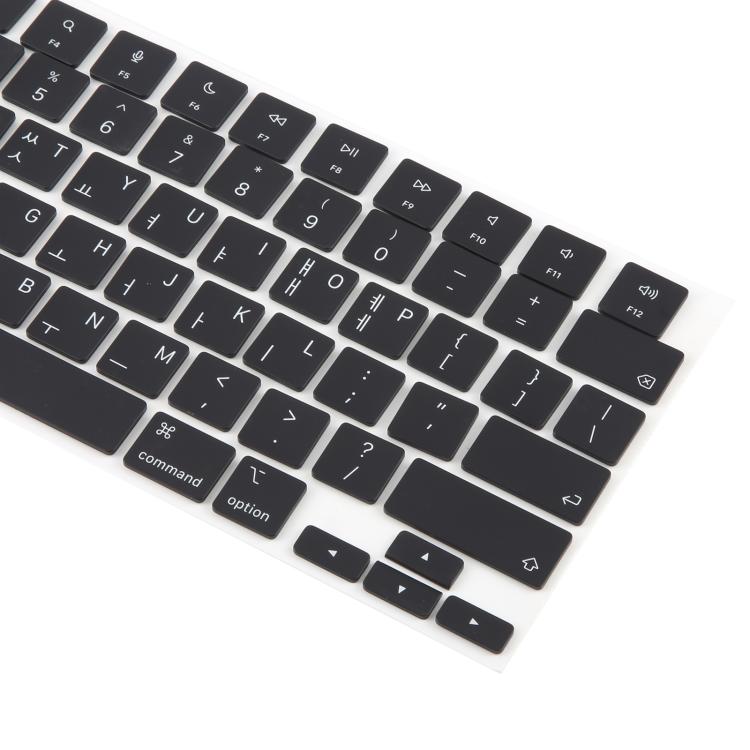 For MacBook A2442 A2485 A2779 A2780 A2991 A2992 A2918 US Small Enter Version Keycaps, Language:Korean - Keyboard by buy2fix | Online Shopping UK | buy2fix