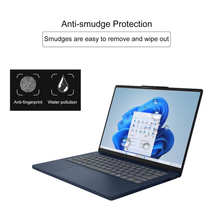 For Lenovo IdeaPad Slim 3 Gen8 14 2pcs 9H 0.3mm Explosion-proof Tempered Glass Film - Screen Protection Film by buy2fix | Online Shopping UK | buy2fix