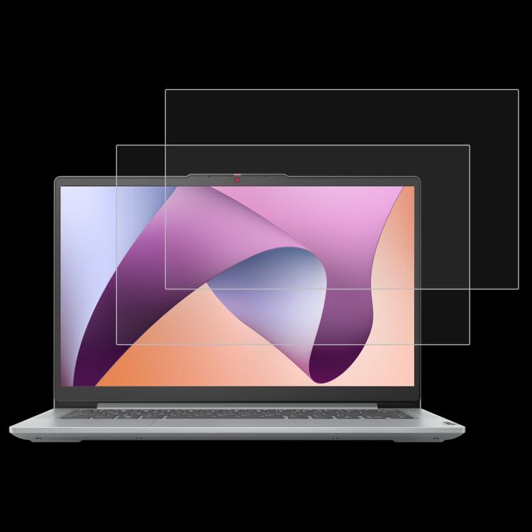 For Lenovo IdeaPad Slim 5 Light 14 2pcs 9H 0.3mm Explosion-proof Tempered Glass Film - Screen Protection Film by buy2fix | Online Shopping UK | buy2fix