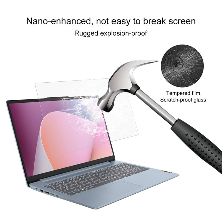For Lenovo IdeaPad Slim 3 Gen8 15.6 2pcs 9H 0.3mm Explosion-proof Tempered Glass Film - Screen Protection Film by buy2fix | Online Shopping UK | buy2fix