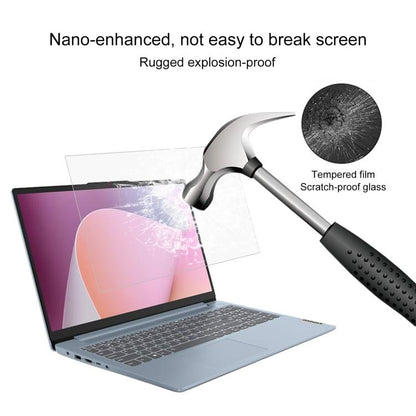 For Lenovo IdeaPad Slim 3 Gen8 15.6 2pcs 9H 0.3mm Explosion-proof Tempered Glass Film - Screen Protection Film by buy2fix | Online Shopping UK | buy2fix