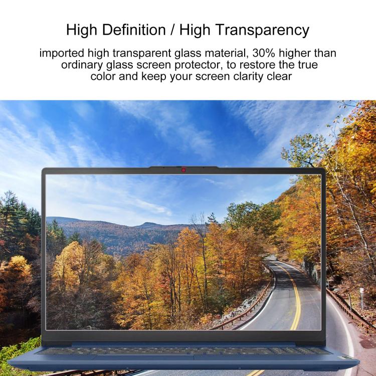 For Lenovo IdeaPad Slim 3 Gen8 15.6 2pcs 9H 0.3mm Explosion-proof Tempered Glass Film - Screen Protection Film by buy2fix | Online Shopping UK | buy2fix