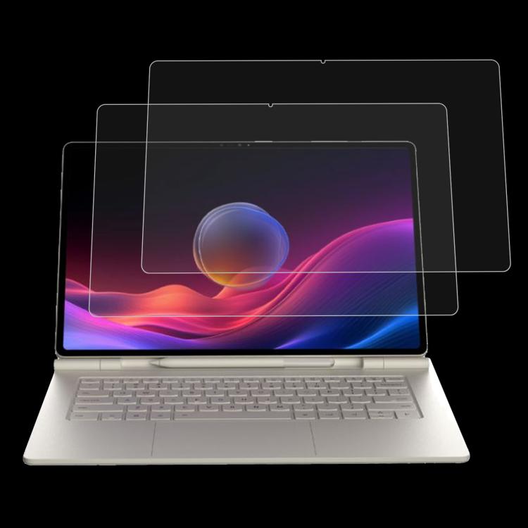 For Lenovo Yoga Pad Pro 14.5 inch 2pcs 9H 0.3mm Explosion-proof Tempered Glass Film - Screen Protection Film by buy2fix | Online Shopping UK | buy2fix