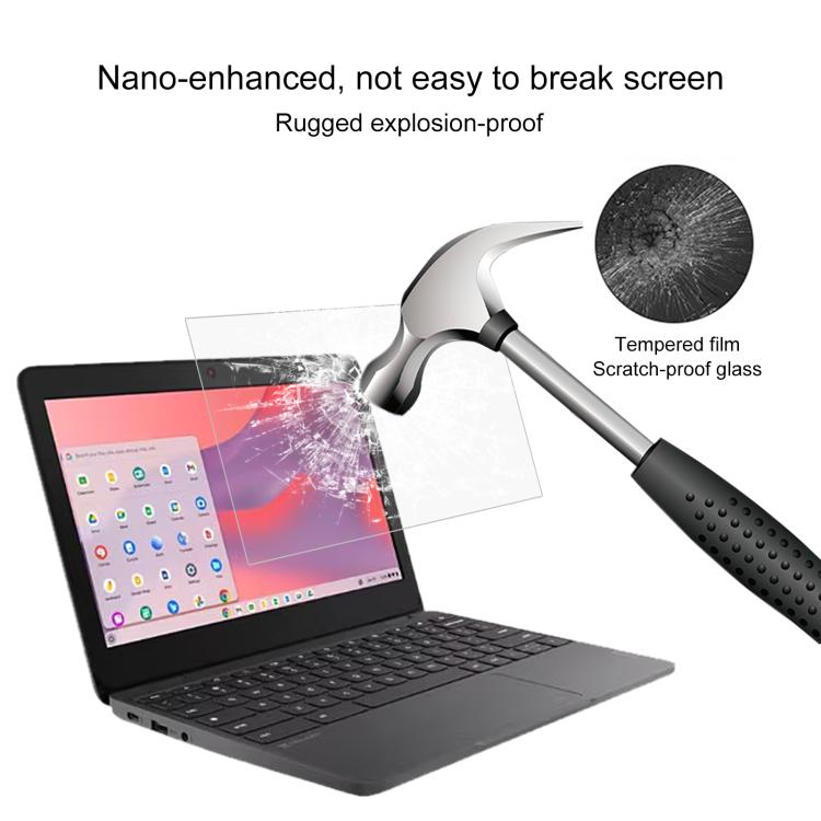 For Lenovo Chromebook 100e 11.6 25pcs 9H 0.3mm Explosion-proof Tempered Glass Film - Screen Protection Film by buy2fix | Online Shopping UK | buy2fix