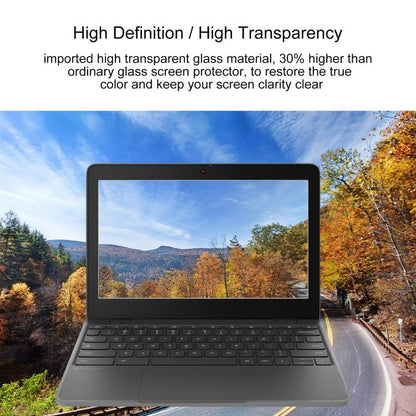 For Lenovo Chromebook 100e 11.6 25pcs 9H 0.3mm Explosion-proof Tempered Glass Film - Screen Protection Film by buy2fix | Online Shopping UK | buy2fix