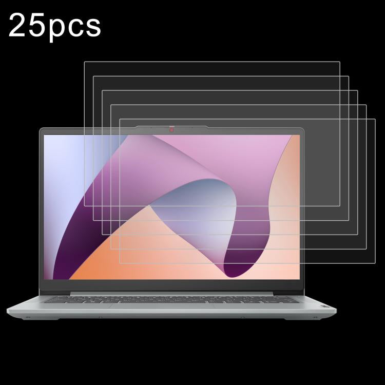 For Lenovo IdeaPad Slim 5 Light 14 25pcs 9H 0.3mm Explosion-proof Tempered Glass Film - Screen Protection Film by buy2fix | Online Shopping UK | buy2fix