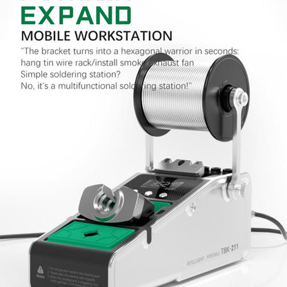 TBK-211 Portable Rechargeable Constant Temperature All-Purpose Soldering Station - Electric Soldering Iron by TBK | Online Shopping UK | buy2fix