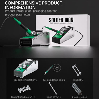 TBK-211 Portable Rechargeable Constant Temperature All-Purpose Soldering Station - Electric Soldering Iron by TBK | Online Shopping UK | buy2fix