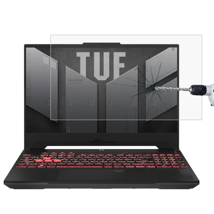 For ASUS TUF Gaming A15 FA507NVR 15.6 9H 0.3mm Explosion-proof Tempered Glass Film - Screen Protection Film by buy2fix | Online Shopping UK | buy2fix