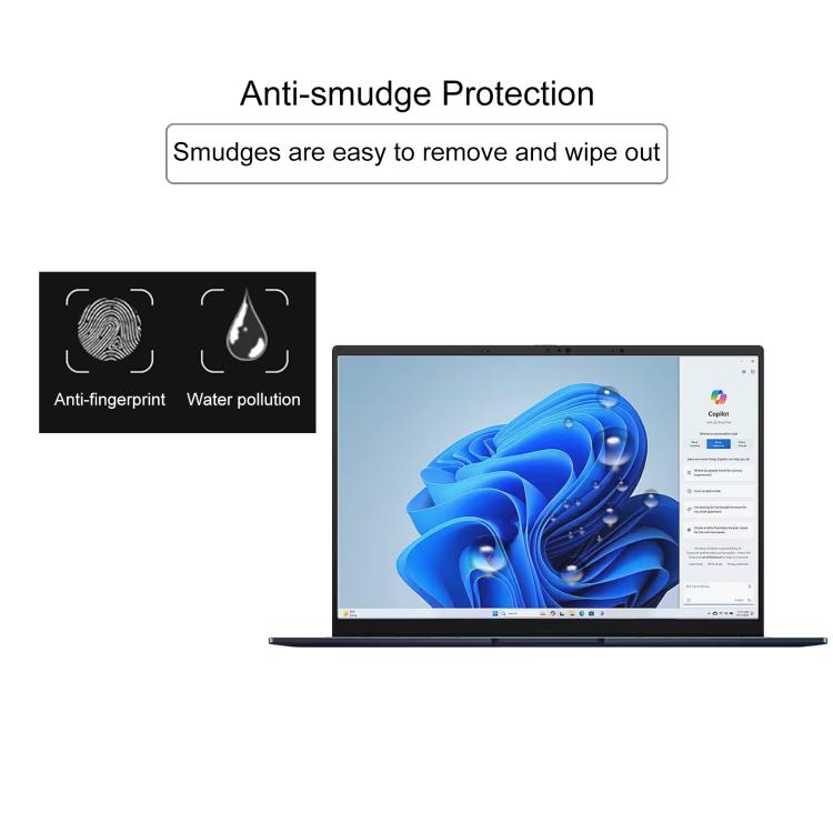 For ASUS Zenbook 14 OLED / UX3405MA 14 2pcs 9H 0.3mm Explosion-proof Tempered Glass Film - Screen Protection Film by buy2fix | Online Shopping UK | buy2fix