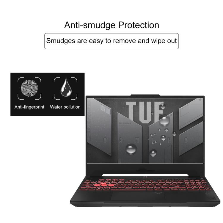 For ASUS TUF Gaming A15 FA507NVR 15.6 2pcs 9H 0.3mm Explosion-proof Tempered Glass Film - Screen Protection Film by buy2fix | Online Shopping UK | buy2fix