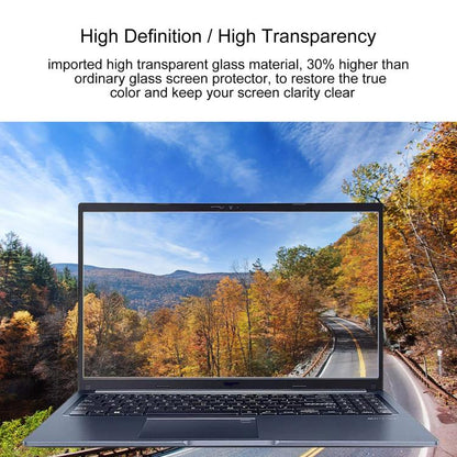 For ASUS Vivobook 15 M1502YA 15.6 2pcs 9H 0.3mm Explosion-proof Tempered Glass Film - Screen Protection Film by buy2fix | Online Shopping UK | buy2fix