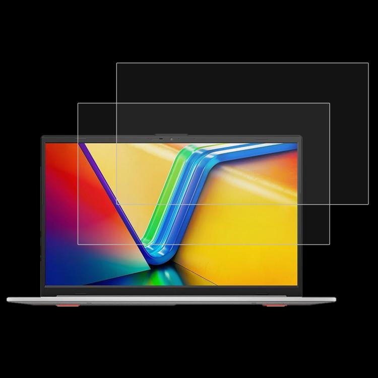 For ASUS Vivobook Go 15 E1504FA 15.6 2pcs 9H 0.3mm Explosion-proof Tempered Glass Film - Screen Protection Film by buy2fix | Online Shopping UK | buy2fix