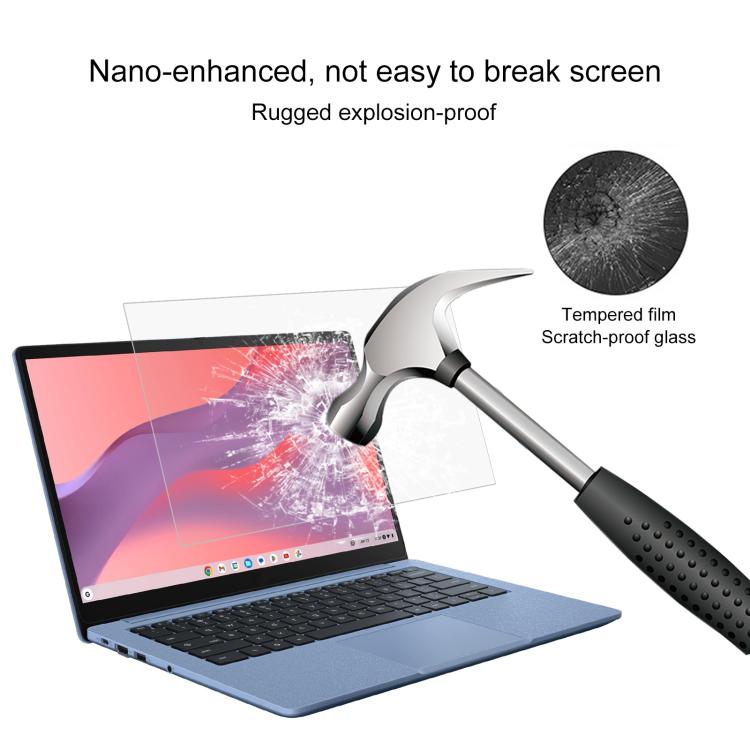 For ASUS Chromebook CX1405CKA 14 25pcs 9H 0.3mm Explosion-proof Tempered Glass Film - Screen Protection Film by buy2fix | Online Shopping UK | buy2fix
