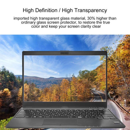 For Fujitsu LIFEBOOK U938 13.3 2pcs 9H 0.3mm Explosion-proof Tempered Glass Film - Screen Protection Film by buy2fix | Online Shopping UK | buy2fix