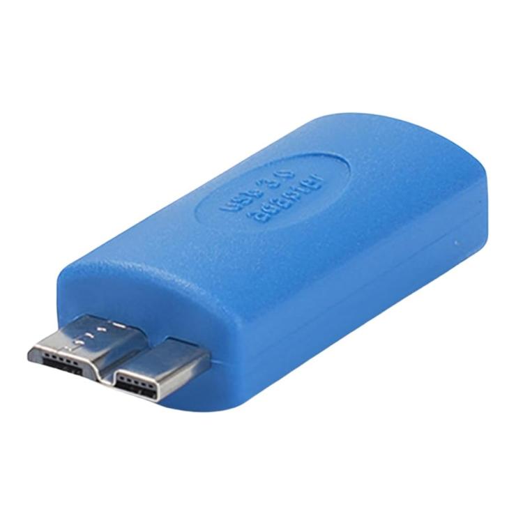 USB3.0 Mobile Hard Drive Computer Adapter, Model:Type-C Female to Micro USB Male(Blue) - OTG Adapter by buy2fix | Online Shopping UK | buy2fix