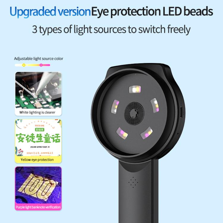 2.8 inch IPS Screen Industrial Handheld Digital Microscope(Black) - Digital Microscope by buy2fix | Online Shopping UK | buy2fix