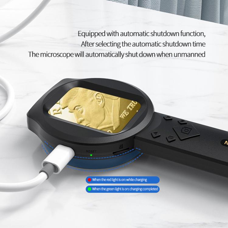 2.8 inch IPS Screen Industrial Handheld Digital Microscope(Black) - Digital Microscope by buy2fix | Online Shopping UK | buy2fix