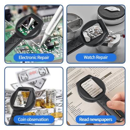 2.8 inch IPS Screen Industrial Handheld Digital Microscope(Black) - Digital Microscope by buy2fix | Online Shopping UK | buy2fix