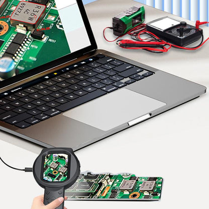 2.8 inch IPS Screen Industrial Handheld Digital Microscope(Black) - Digital Microscope by buy2fix | Online Shopping UK | buy2fix