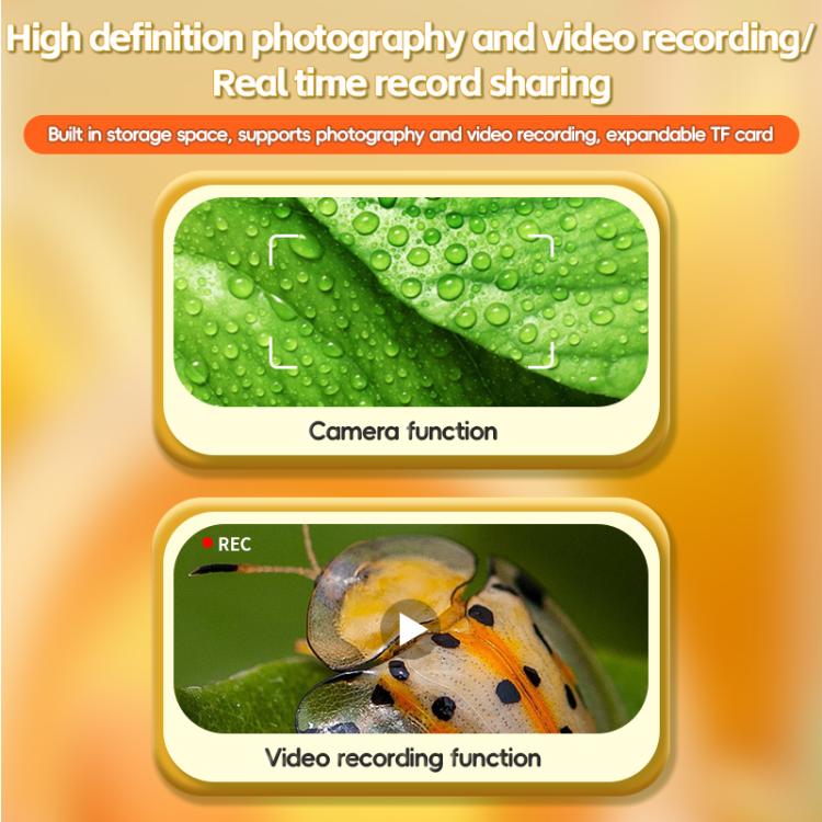 T56 2 inch IPS Screen Children Handheld Digital Microscope 500X Magnification - Digital Microscope by buy2fix | Online Shopping UK | buy2fix