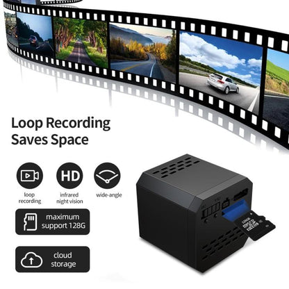 F1 1080P WiFi Mini Camera Supports Infrared Night(Black) - Mini Camera by buy2fix | Online Shopping UK | buy2fix