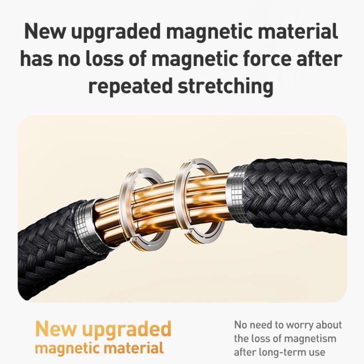 Momax Mag.Link Magnetic 240W USB-C / Type-C to USB-C / Type-C Data Cable, Length:2m(Black) - USB-C & Type-C Cable by MOMAX | Online Shopping UK | buy2fix