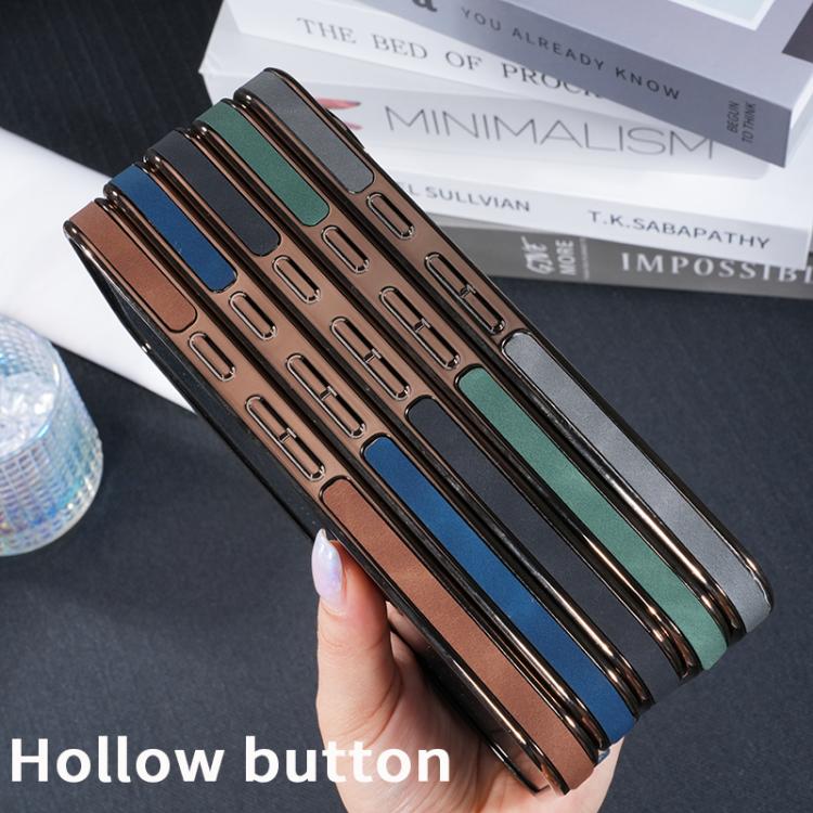 For Google Pixel 10 / 10 Pro Electroplated PC Sheepskin Invisible Magnetic MagSafe Phone Case(Brown) - Google Cases by buy2fix | Online Shopping UK | buy2fix