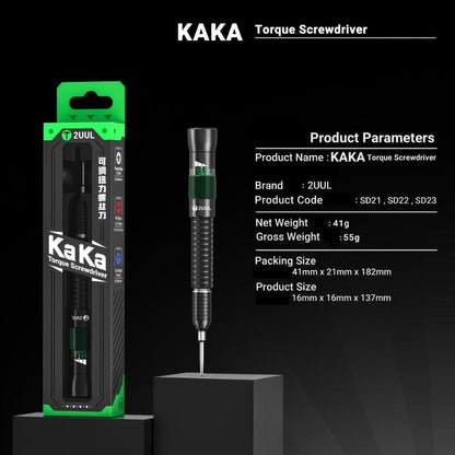 2UUL KAKA Adjustable Torque Magnetic Screwdriver, Model:Pentalobe 0.8 - Screwdriver by 2UUL | Online Shopping UK | buy2fix