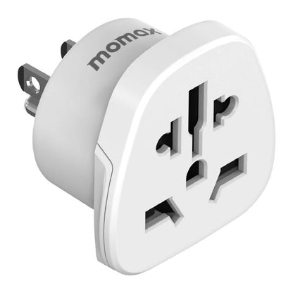 MOMAX UA13 2500W 1-World Global Adapter Socket(US Plug) - Plug Adaptor by MOMAX | Online Shopping UK | buy2fix