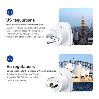 MOMAX UA13 2500W 1-World Global Adapter Socket(US Plug) - Plug Adaptor by MOMAX | Online Shopping UK | buy2fix