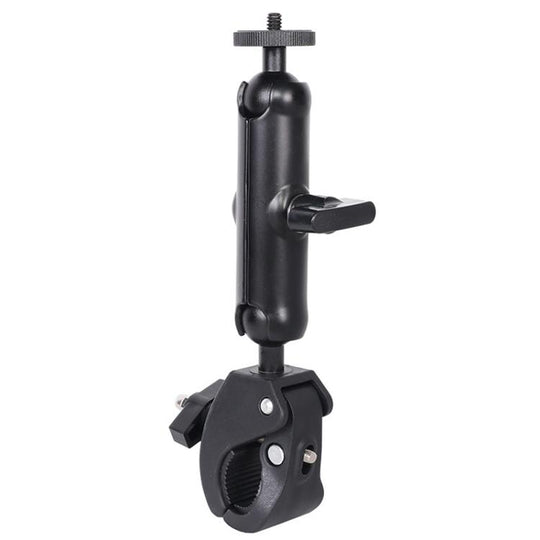 Universal Action Camera Bicycle Handlebar Clamp, Size:M 20cm(Black)