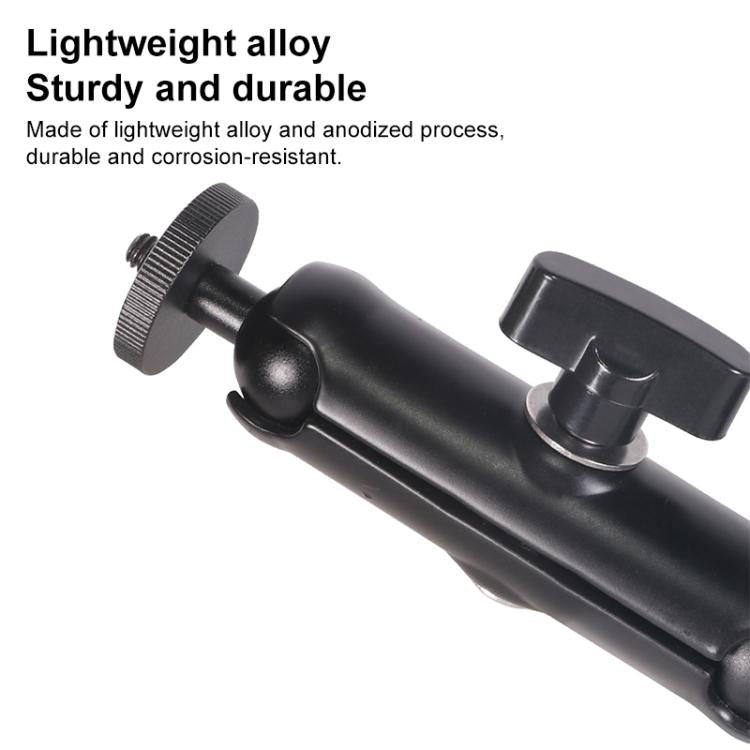 Universal Action Camera Bicycle Handlebar Clamp, Size:L 24cm(Black) - Bicycle Handlebar Mount by buy2fix | Online Shopping UK | buy2fix