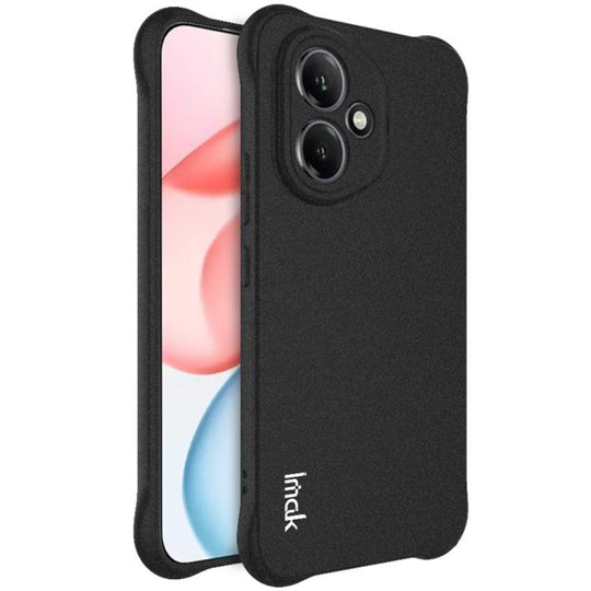 For Honor 400 Global 156.5mm imak Shockproof Airbag TPU Phone Case(Matte Black)