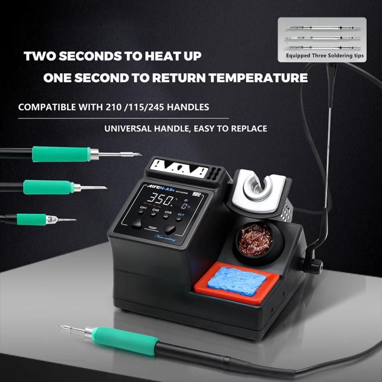 SUGON Aifen A9E Control Temperature Soldering Station, Plug:US Plug - Electric Soldering Iron by buy2fix | Online Shopping UK | buy2fix