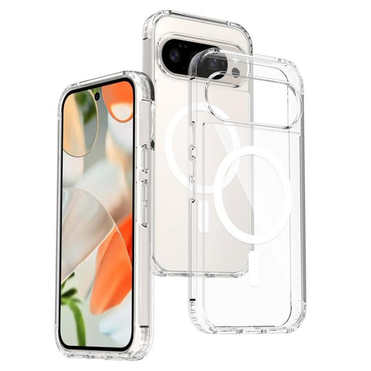 For Google Pixel 10 / 10 Pro Skin Feel Transparent MagSafe Phone Case