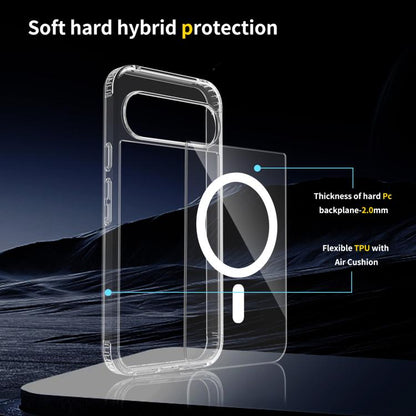 For Google Pixel 10 Pro XL Skin Feel Transparent MagSafe Phone Case - Google Cases by buy2fix | Online Shopping UK | buy2fix