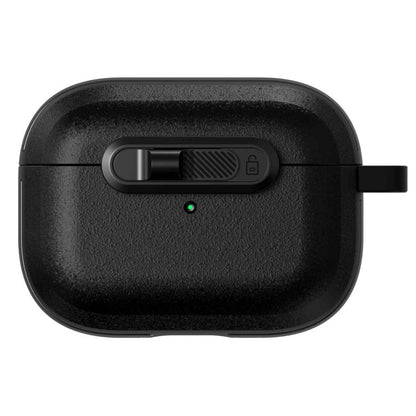 For AirPods Pro Starry Texture Lock Buckle Shockproof Earphones Case(Black) - For AirPods Pro by buy2fix | Online Shopping UK | buy2fix