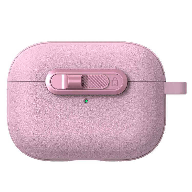 For AirPods Pro 2 Starry Texture Lock Buckle Shockproof Earphones Case(Pink) - For AirPods Pro 2 by buy2fix | Online Shopping UK | buy2fix