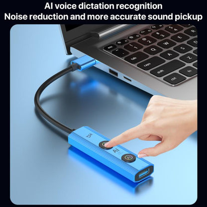 YCE V295A 5 in 1 USB3.0 HUB Adapter AI Docking Station(Blue) - USB 3.0 HUB by buy2fix | Online Shopping UK | buy2fix