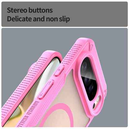 For Google Pixel 10 Pro XL Armor Glaze MagSafe Magnetic Phone Case(Pink) - Google Cases by buy2fix | Online Shopping UK | buy2fix