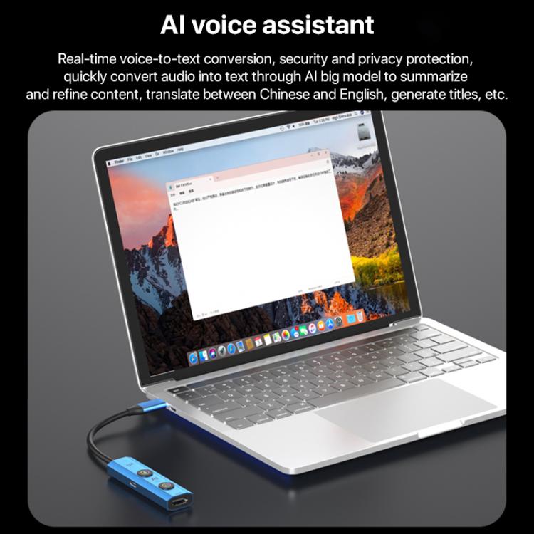 YCE V297 7 in 1 USB-C / Type-C HUB Adapter AI Docking Station Support 4K Output(Blue) - USB HUB by buy2fix | Online Shopping UK | buy2fix