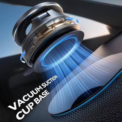 JOYROOM JR-ZS501 Mechanical Suction Cup MagSafe Magnetic Car Phone Holder(Black) - Universal Car Holders by JOYROOM | Online Shopping UK | buy2fix