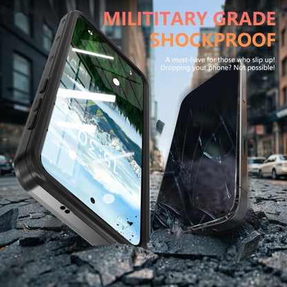 For Samsung Galaxy S25 Edge 5G RedPepper MagSafe IP68 Waterproof Phone Case(Black) - Galaxy S25 Edge 5G Cases by RedPepper | Online Shopping UK | buy2fix