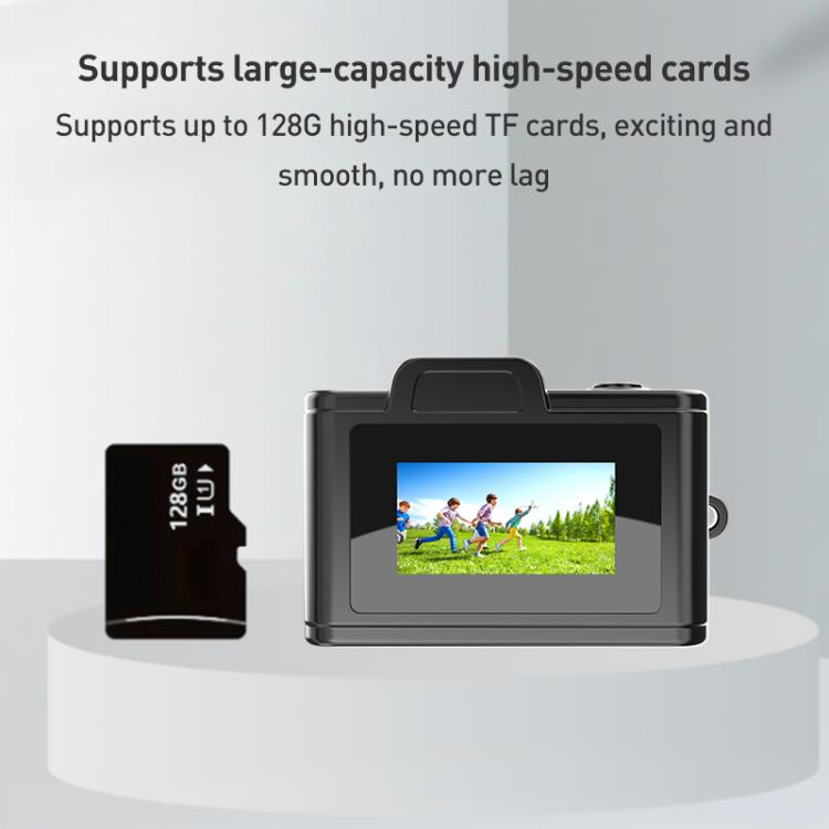 E9 1080P HD Portable Campus Mini Camera Supports 128GB TF Card(Black) - Video Cameras by buy2fix | Online Shopping UK | buy2fix